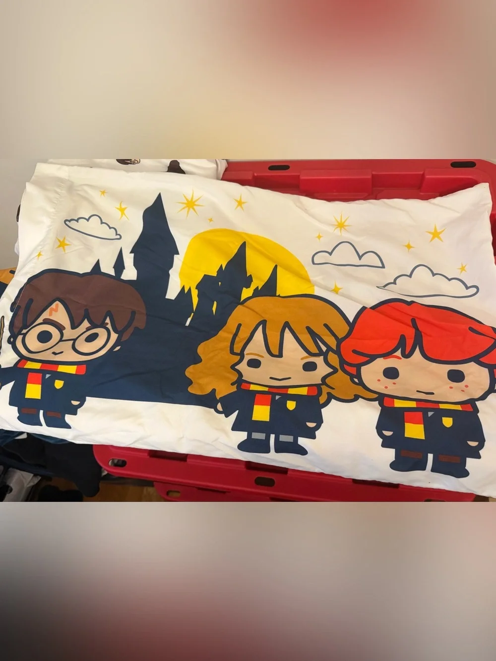Harry Potter “Hogwarts Is My Home” Bedding Set